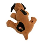 Vintage Tonka Pound Puppies 18  Large 1985 Dog Puppy Plush Brown Black Used