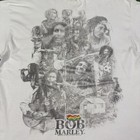 Vintage 2000s Bob Marley Reggae Rasta Music Distressed T-shirt Men s Xxl - Read