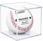 Baseball Display Case     protected Acrylic Clear Baseball Holder Square Cube Ball
