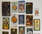 Wheel Of Fortune Tarot Card From Various Decks Lot Of 18