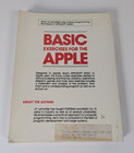 Basic Exercises For The Apple By J  P  Lamoitier Pb 1982 Vintage Computer Book