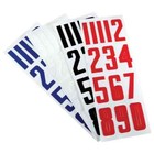 Bauer Hockey Helmet Numbers   Decals Decal Sticker Stickers Ice Roller Inline