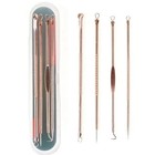 Acne Needle Blackhead Remover Pimple Blemish Comedone Extractor Tweezer Tool Kit