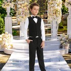 Boys Vest And Pants Set Kids Suit Formal Outfit Wedding Birthday Easter Tuxedo