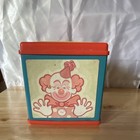 Mattel Clown Jack-in-the-box Pop-up Music Box Toy Vintage 1971