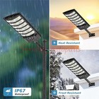 6000w Commercial Solar Street Lights Led Outdoor Dusk To Dawn Super Bright Lamp