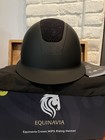 Equinavia Crown Mips Riding Helmet  Black black Crystal  Medium