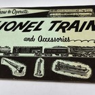 Vintage 1954 How To Operate Lionel Trains And Accessories 