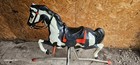 Vintage 1961 Mattel Blaze Galloping Rocking Horse Ride-on Toy Usa Made Pinto