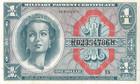 Usa   Mpc   1  1961  Series Of 611  Plate   15  Circulated Banknote Esu