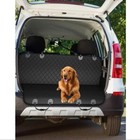 Waterproof Dog Car Seat Cover For Cat Pet Suv Van Back Rear Bench Protector Pad
