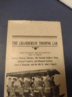 Vtg The Chamberlin Touring Car Brochure Hotel Fortress Monroe Phoenis Hampton Va