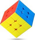 Qiyi Speed Cube Smooth Magic Puzzle Twist Gift Toy 3x3x3 Stickerless Cube