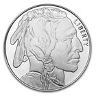 1 Oz Fine American Silver Buffalo Rare Bullion Round     Uncirculated