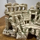 Aquarium Ruins Decor   Roman Colosseum Stone Fortress Fish Tank Ornament Vmcm