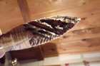 Small Triple Flow Obsidian Paleo Knife Flint Knapping Black Powder Mountain Man