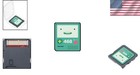 Retro 468-in-1 Game Cartridge  Compatible With Ds 3ds - Easy Plug   Play
