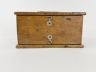 Antique Home Medical Apparatus Electroshock Quack Medicine Oak Box