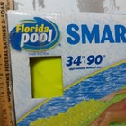 Florida Pools Inflate Roll Up   Carry Smart Float Usa Yellow 34  X 90   Vintage