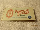 Vintage Australia Postage Stamp 3 6 Stitched Booklet 12 Stamps Mnh Broadcast