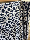 Gretchen Scott Blue White Geometric Pattern Women   s Golf Skirt Shorts Stretch Xl