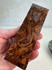 Stabilized Turkish Walnut Burl Knife Block   Premium Figure   Stw 102