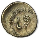 Gaius Caligula Ar Drachm Cappadocia Caesarea Silver Coin 37-41 Ad - Good Vf