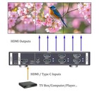  4k60 Video Wall Controller 2x3 3x2 Uhd Tv Wall Controller 2x2 1x5 5x1 1x6