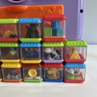 Fisher Price Incrediblock Cube W peek A Boo Blocks  12  Sensory Tactile Toy Vtg