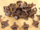 25 Open Here Wall Mounted Beer Bottle Openers Bar Wholesale Rustic Cast Iron 
