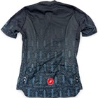 Castelli Cycling Jersey Biking Blue Full Zip Short Sleeve Size Small Womens Nwt