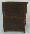 Antique   Vintage Cast Iron Safe Cion Saving Deposit Bank Sold For Parts 