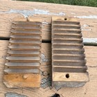 Vintage Wooden Tobacco 10 Cigar Mold Press Tool