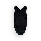 Gk Elite Gymnastics Leotard Child Medium Black With Sequins Nittany Missing Tag