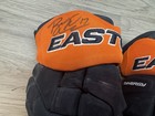 Ryan Kesler Signed Anaheim Ducks Game Worn Easton Nhl Hockey Gloves