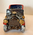 Vintage Car Planter Red Black Rubens Originals Antique Convertible Japan
