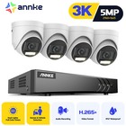 Annke 8ch Dvr 5mp Color Night Security Camera System Human Detection Ip67 H 265 