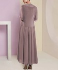 Elegant V-neck Lace Mother Of The Bride Dress A-line Chiffon Pleats Ankle Length