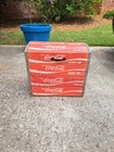 Storage Chest Made From 4 Vintage Wooden Coca Cola Crates Folk Art Repurposed