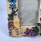 Decorative Cat Photo Frame Birdhouse Floral Resin Picture Frame Tabletop