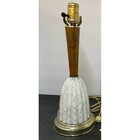 Vintage Mid Century Modern Atomic Ceramic Lamp Retro 1950s Lighting