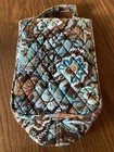 Vera Bradley Vinyl Lined Lunch Tote Blue Paisley