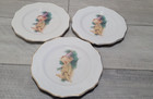 Disney Direct Plates 9  Dinner dessert Christmas Snow White  dopey  Set Of 3