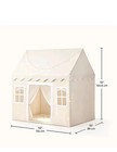 Tiny Land Kids Play Tent With Padded Mat And Led Lights  Indoor Playhouse