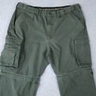Boy Scouts Of America Cargo Pants Mens 38 Green Canvas Convertible Uniform