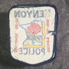 Vtg Kenyon Police Patch Mn Keeping Peace Doing Justice Single Patch Memorabilia 