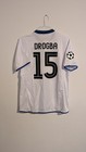 Chelsea Fc Didier Drogba 2005 Away Retro Jersey Men s L