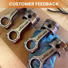 H Beam Connecting Rods For Kawasaki Zzr 1400 Zx-14r Zx14 Model 2006-2011 4 429 