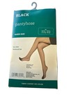 Juncture Women Day Sheer Pantyhose Black Size Queen 
