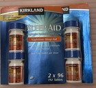 2-bottles Kirkland Signature Night Time Sleep Aid Total 192 Tablets
